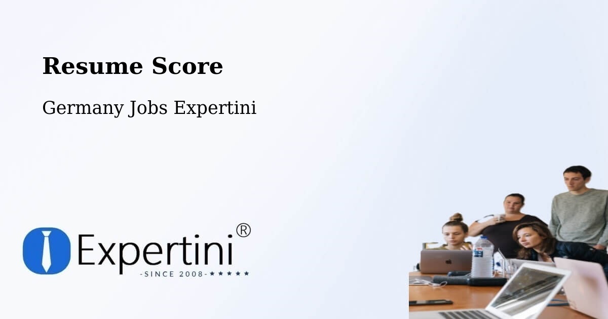 Resume Score & Job Description Match Tool – Britten - Germany Jobs Expertini